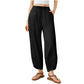 Women's Casual Wide Leg Ankle Pants