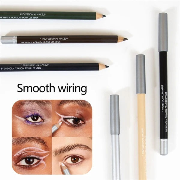 💜 KAUF 1, ERHALTE 1 GRATIS! ✏️ Professioneller Holz-Eyeliner Stift mit weicher Mine – Wasserfest & extrem langanhaltend, 6 trendige Farbtöne für individuelles Augen-Make-up