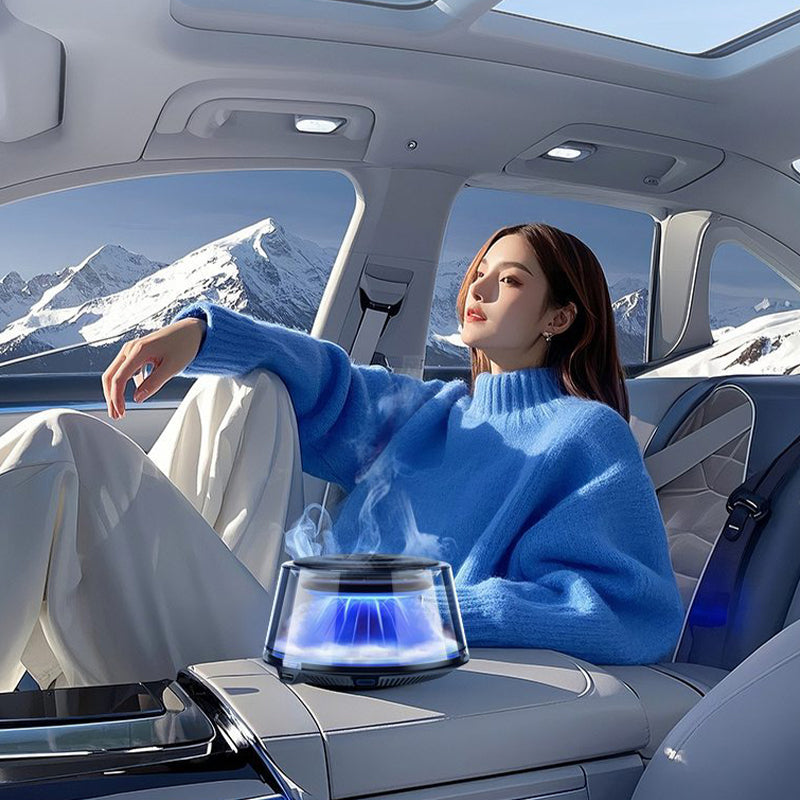 ☁️2025 Cloud Mist Auto-Diffusor – Automatische Ein-/Ausschaltung mit 30-Tage-USB-C-Akku und 1 Nachfüllpackung = 1 Jahr Frische