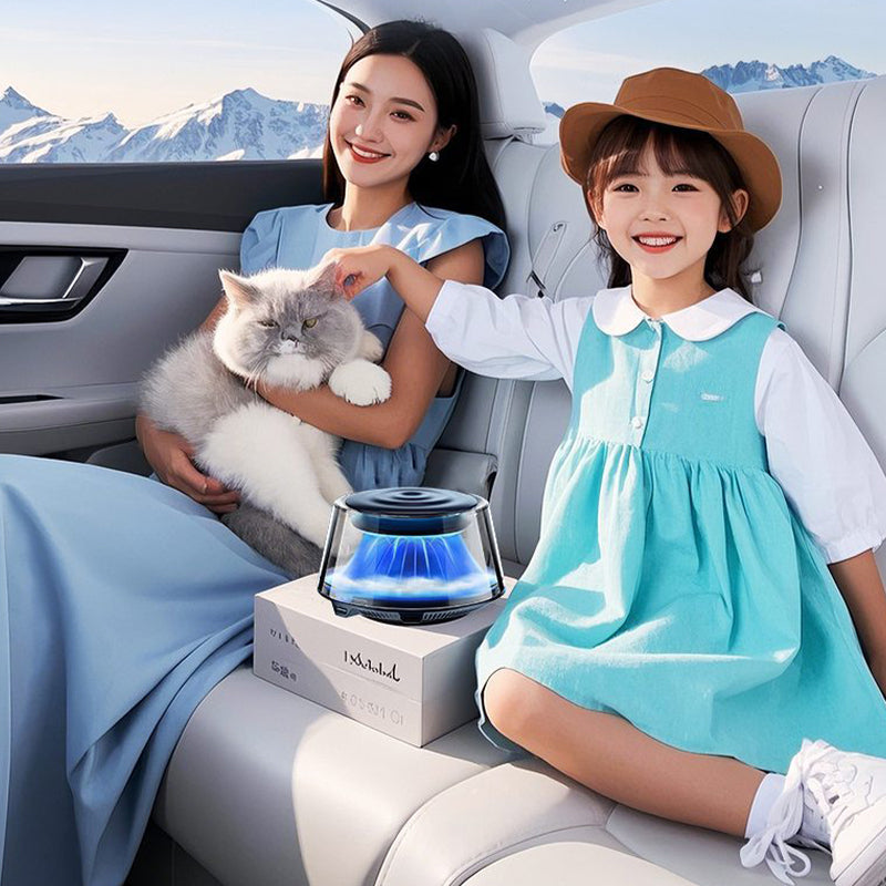 ☁️2025 Cloud Mist Auto-Diffusor – Automatische Ein-/Ausschaltung mit 30-Tage-USB-C-Akku und 1 Nachfüllpackung = 1 Jahr Frische