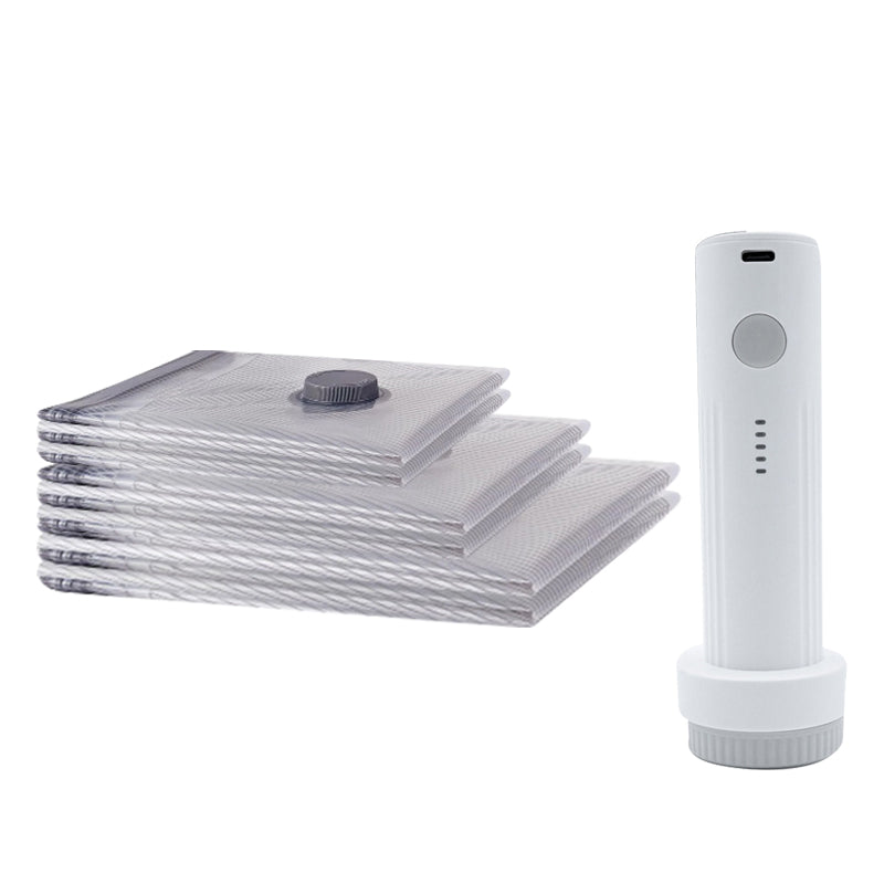 ✨🧳 Reise-Vakuumbeutel-Set mit Pumpe – Mehr Stauraum, weniger Gepäck! ✨🔋 Platzsparend, robust & einfach zu bedienen – dein praktischer Reisebegleiter.