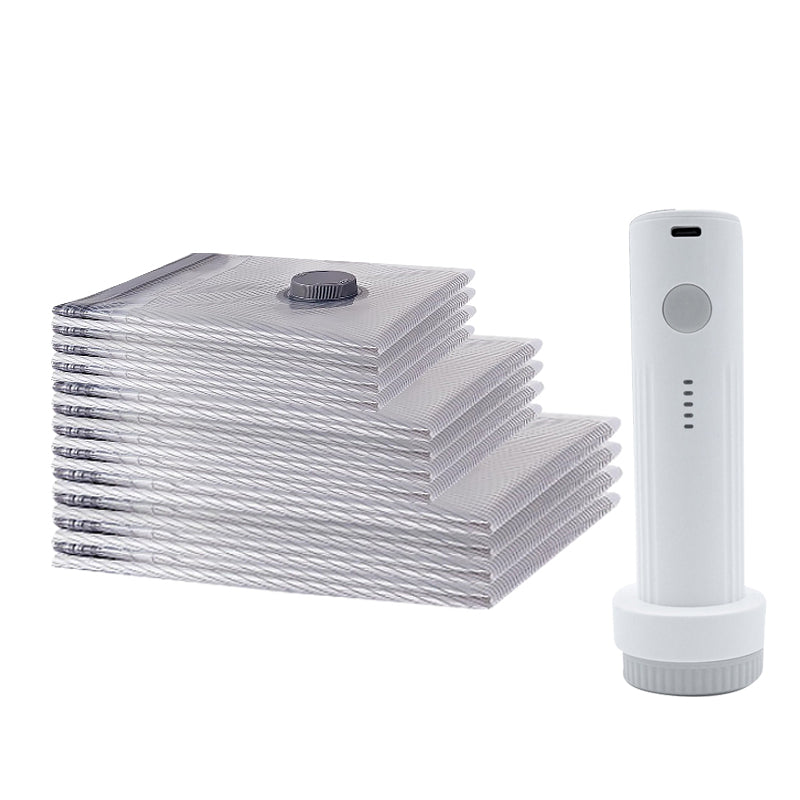 ✨🧳 Reise-Vakuumbeutel-Set mit Pumpe – Mehr Stauraum, weniger Gepäck! ✨🔋 Platzsparend, robust & einfach zu bedienen – dein praktischer Reisebegleiter.