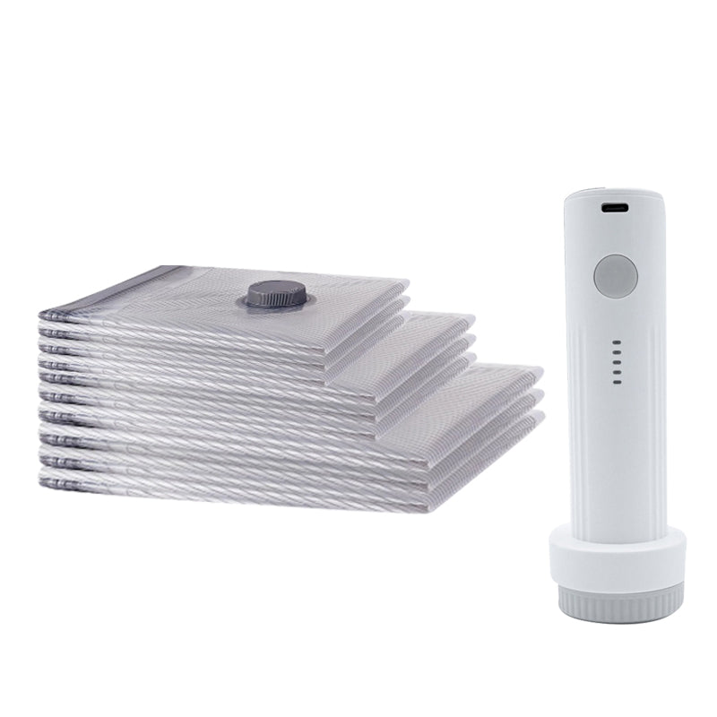 ✨🧳 Reise-Vakuumbeutel-Set mit Pumpe – Mehr Stauraum, weniger Gepäck! ✨🔋 Platzsparend, robust & einfach zu bedienen – dein praktischer Reisebegleiter.