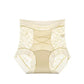 Damen Slip mit Hohem Bund und Spitze