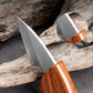 Teilgeformtes kleines Messer aus Massivholz