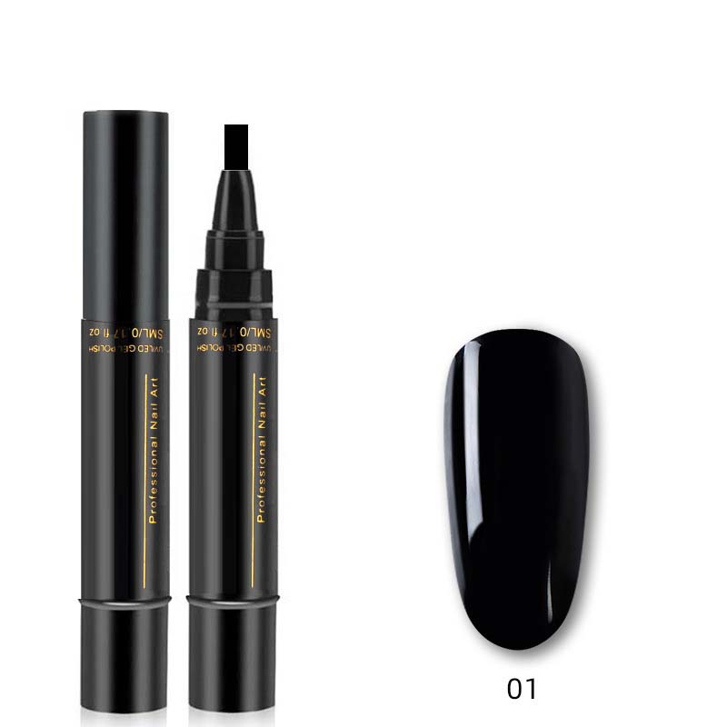💅 Zwei zum Preis von einem! 3-in-1 Gel-Nagellackstift – Einfache Anwendung, 8 Trendfarben, kein separates Basis- & Decklack nötig