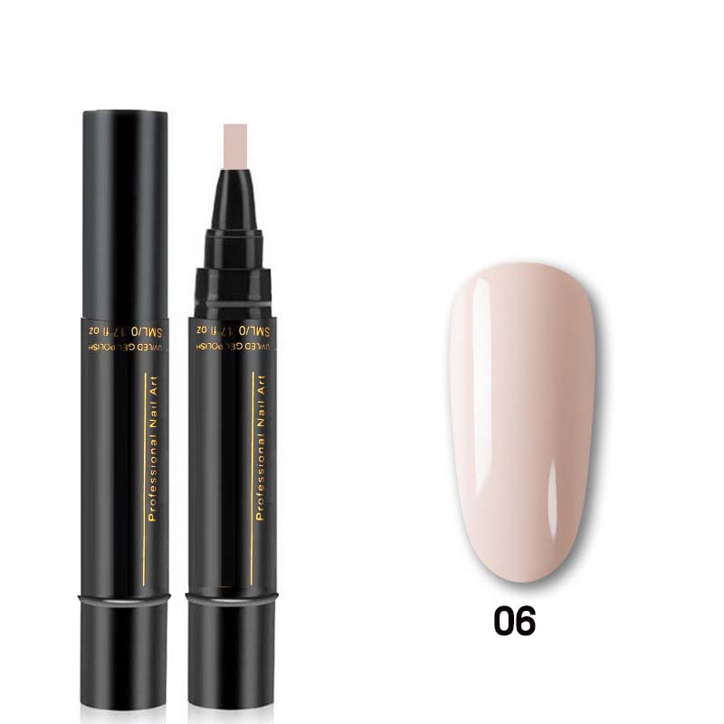 💅 Zwei zum Preis von einem! 3-in-1 Gel-Nagellackstift – Einfache Anwendung, 8 Trendfarben, kein separates Basis- & Decklack nötig