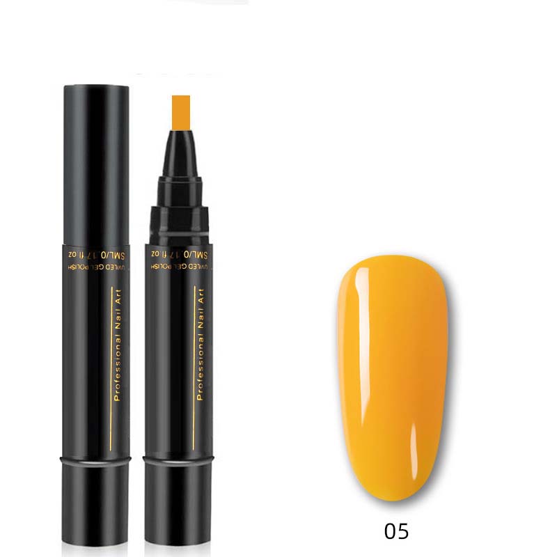 💅 Zwei zum Preis von einem! 3-in-1 Gel-Nagellackstift – Einfache Anwendung, 8 Trendfarben, kein separates Basis- & Decklack nötig