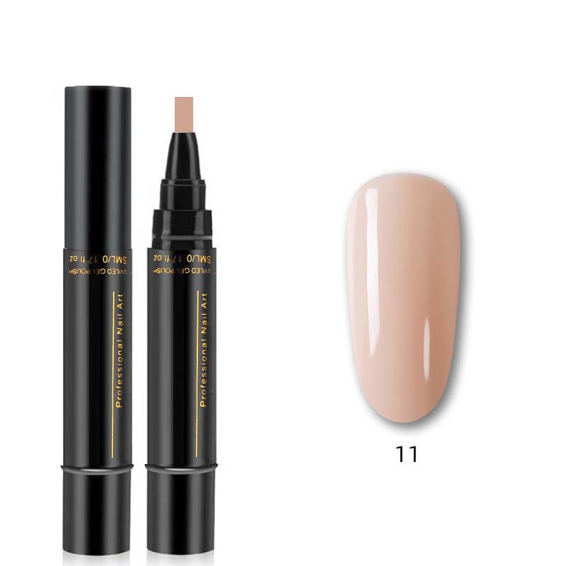💅 Zwei zum Preis von einem! 3-in-1 Gel-Nagellackstift – Einfache Anwendung, 8 Trendfarben, kein separates Basis- & Decklack nötig