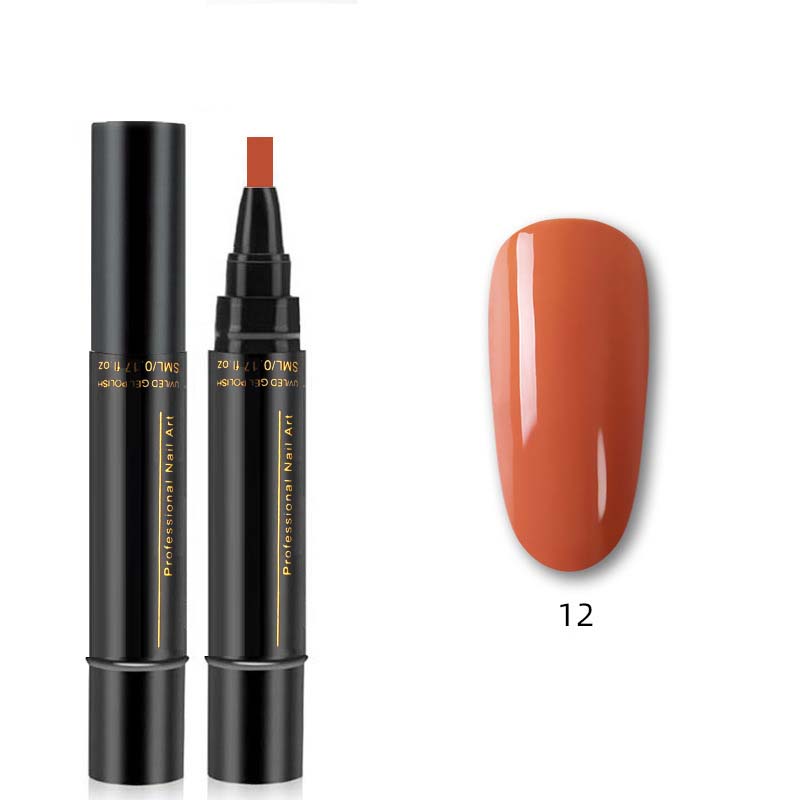 💅 Zwei zum Preis von einem! 3-in-1 Gel-Nagellackstift – Einfache Anwendung, 8 Trendfarben, kein separates Basis- & Decklack nötig