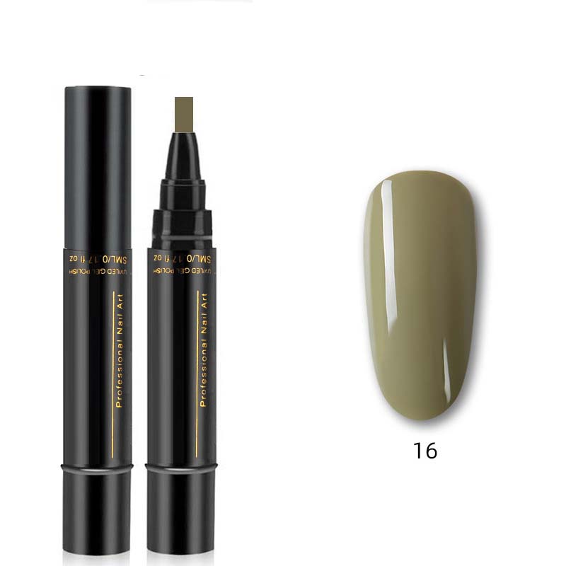 💅 Zwei zum Preis von einem! 3-in-1 Gel-Nagellackstift – Einfache Anwendung, 8 Trendfarben, kein separates Basis- & Decklack nötig