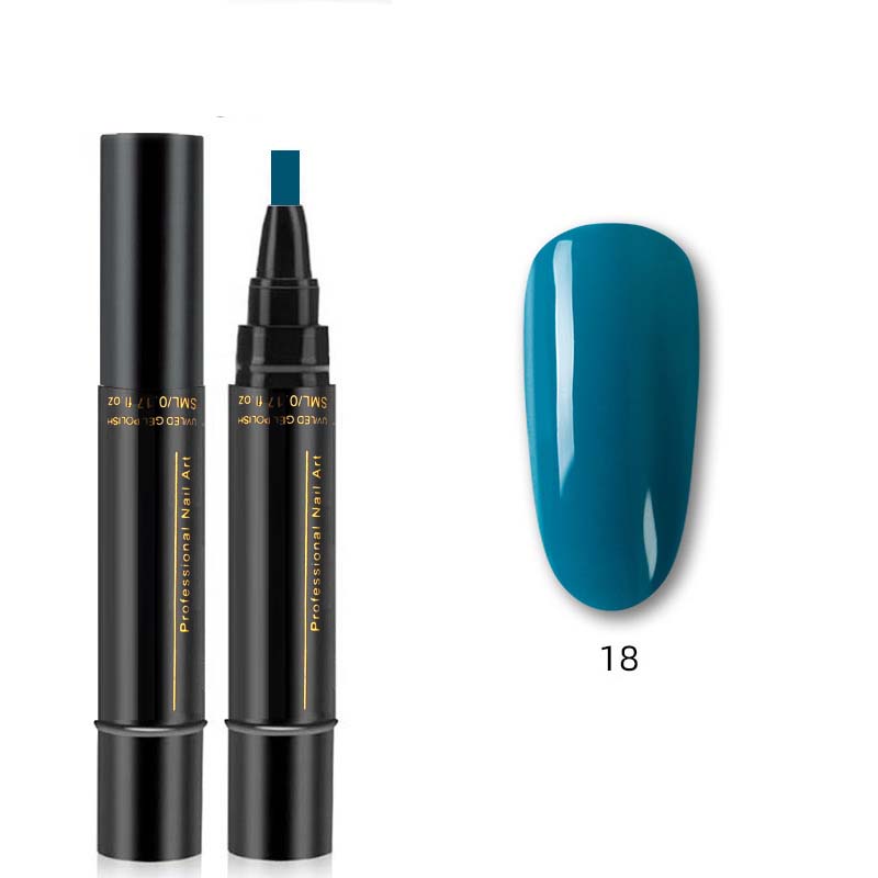 💅 Zwei zum Preis von einem! 3-in-1 Gel-Nagellackstift – Einfache Anwendung, 8 Trendfarben, kein separates Basis- & Decklack nötig
