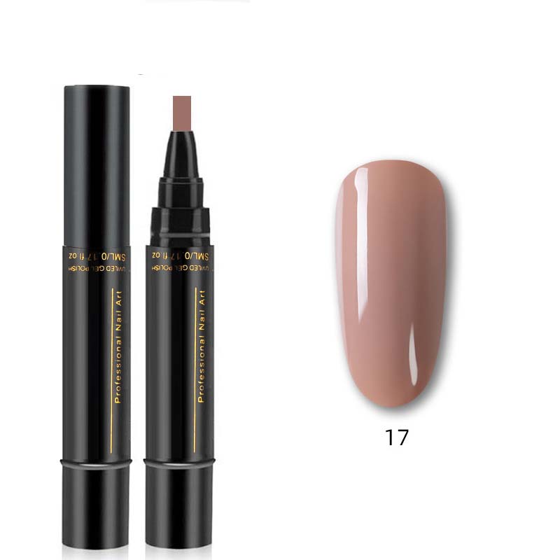 💅 Zwei zum Preis von einem! 3-in-1 Gel-Nagellackstift – Einfache Anwendung, 8 Trendfarben, kein separates Basis- & Decklack nötig