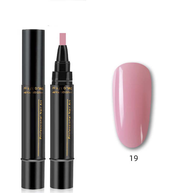 💅 Zwei zum Preis von einem! 3-in-1 Gel-Nagellackstift – Einfache Anwendung, 8 Trendfarben, kein separates Basis- & Decklack nötig