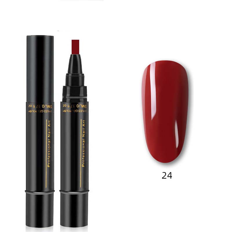 💅 Zwei zum Preis von einem! 3-in-1 Gel-Nagellackstift – Einfache Anwendung, 8 Trendfarben, kein separates Basis- & Decklack nötig