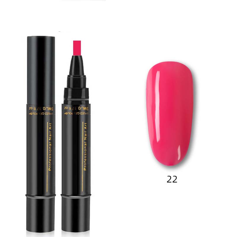 💅 Zwei zum Preis von einem! 3-in-1 Gel-Nagellackstift – Einfache Anwendung, 8 Trendfarben, kein separates Basis- & Decklack nötig