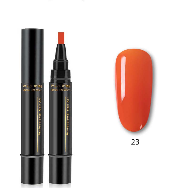 💅 Zwei zum Preis von einem! 3-in-1 Gel-Nagellackstift – Einfache Anwendung, 8 Trendfarben, kein separates Basis- & Decklack nötig