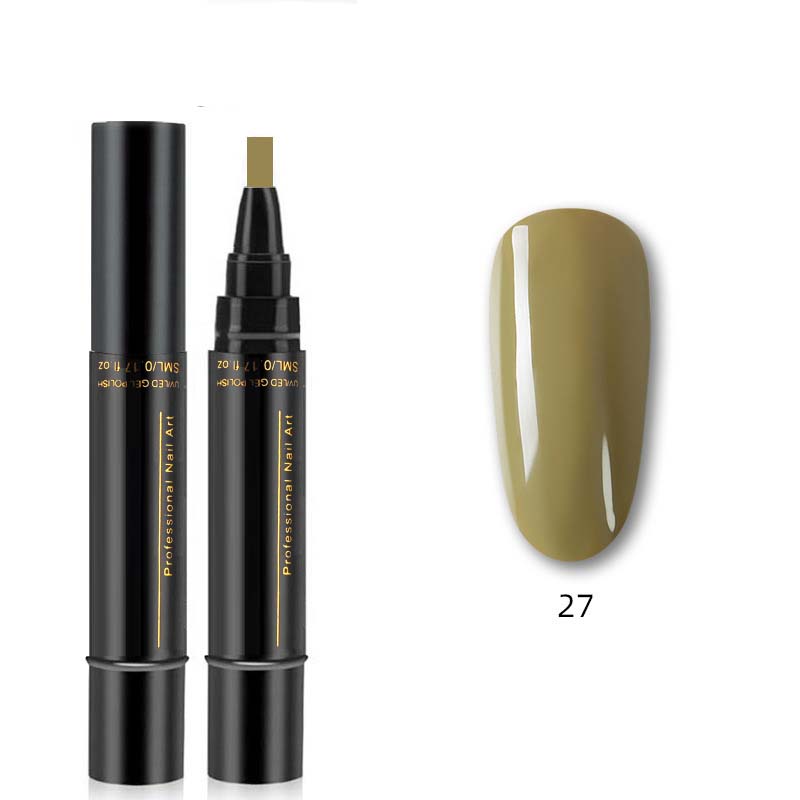 💅 Zwei zum Preis von einem! 3-in-1 Gel-Nagellackstift – Einfache Anwendung, 8 Trendfarben, kein separates Basis- & Decklack nötig