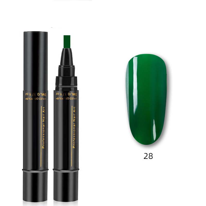 💅 Zwei zum Preis von einem! 3-in-1 Gel-Nagellackstift – Einfache Anwendung, 8 Trendfarben, kein separates Basis- & Decklack nötig