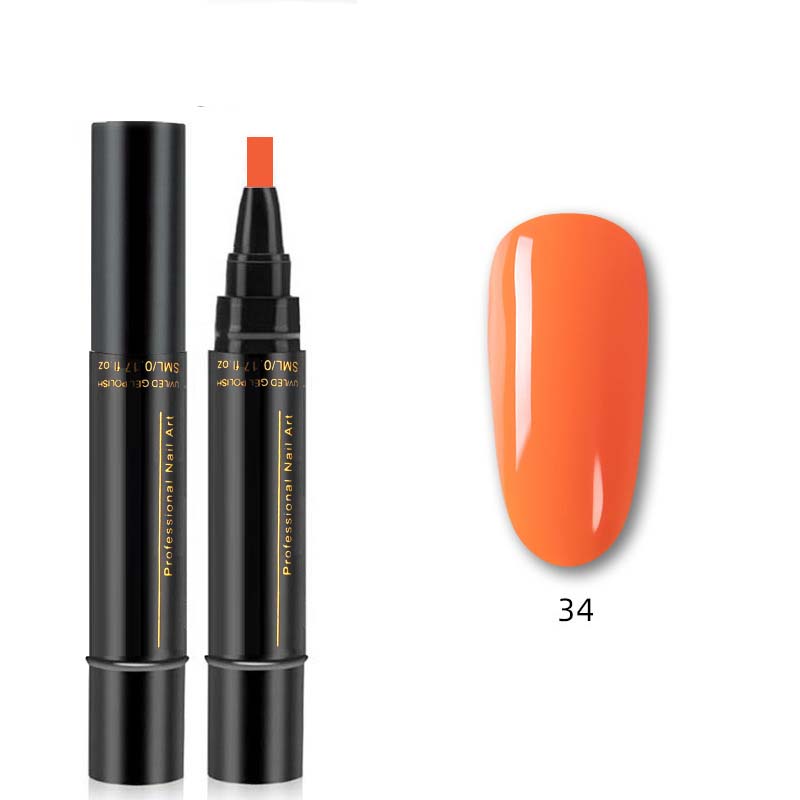 💅 Zwei zum Preis von einem! 3-in-1 Gel-Nagellackstift – Einfache Anwendung, 8 Trendfarben, kein separates Basis- & Decklack nötig