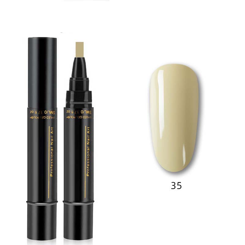 💅 Zwei zum Preis von einem! 3-in-1 Gel-Nagellackstift – Einfache Anwendung, 8 Trendfarben, kein separates Basis- & Decklack nötig