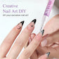 🎁Het tilbud 50 % RABATT ⏳12 Shades Dual-Tip neglelakk-markørsett, hurtigtørkende malepennene til DIY-negledesign💅
