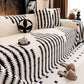 🛋️ 50% RABATT 2026! ✨ Plüsch Sofaüberwurf - Extra Dicke & Rutschfeste Decke mit Elastischen Kanten für Herbst und Winter 🍂❄️