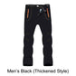 👖Winddichte, wasserdichte, warme Wanderhose mit elastischem Bund