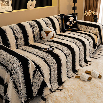 🛋️✨ Sofatrekk i mykt plysj med sklisikker bunn – 9 farger, 5 størrelser (180 x 130 cm til 180 x 420 cm) – Elegant beskyttelse for sofaer til 1–4+ personer 🏠💕