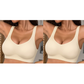 ✨ Nahtloser Damen-BH mit V-Ausschnitt – Bequem, atmungsaktiv & ideal für Sport & Freizeit!