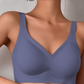 🔥 Letzter Tag! 50% Rabatt Damen Nahtloser V-Ausschnitt BH 🤍 Atmungsaktiver Komfort-BH für Sport & Freizeit