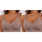 ✨ Nahtloser Damen-BH mit V-Ausschnitt – Bequem, atmungsaktiv & ideal für Sport & Freizeit!