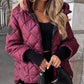 🍂 Frühherbst-Sonderaktion mit 50 % Rabatt！ ⌛️ Damen Pufferjacke mit Diamant-Steppmuster