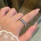 💍Spinner-ring i titanstål med zirkonia-- Den perfekte julegaven🎁