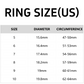 💍Spinner-ring i titanstål med zirkonia-- Den perfekte julegaven🎁