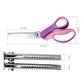 ✂️🧵 Multifunksjonell sikksakksaks – tagget saks