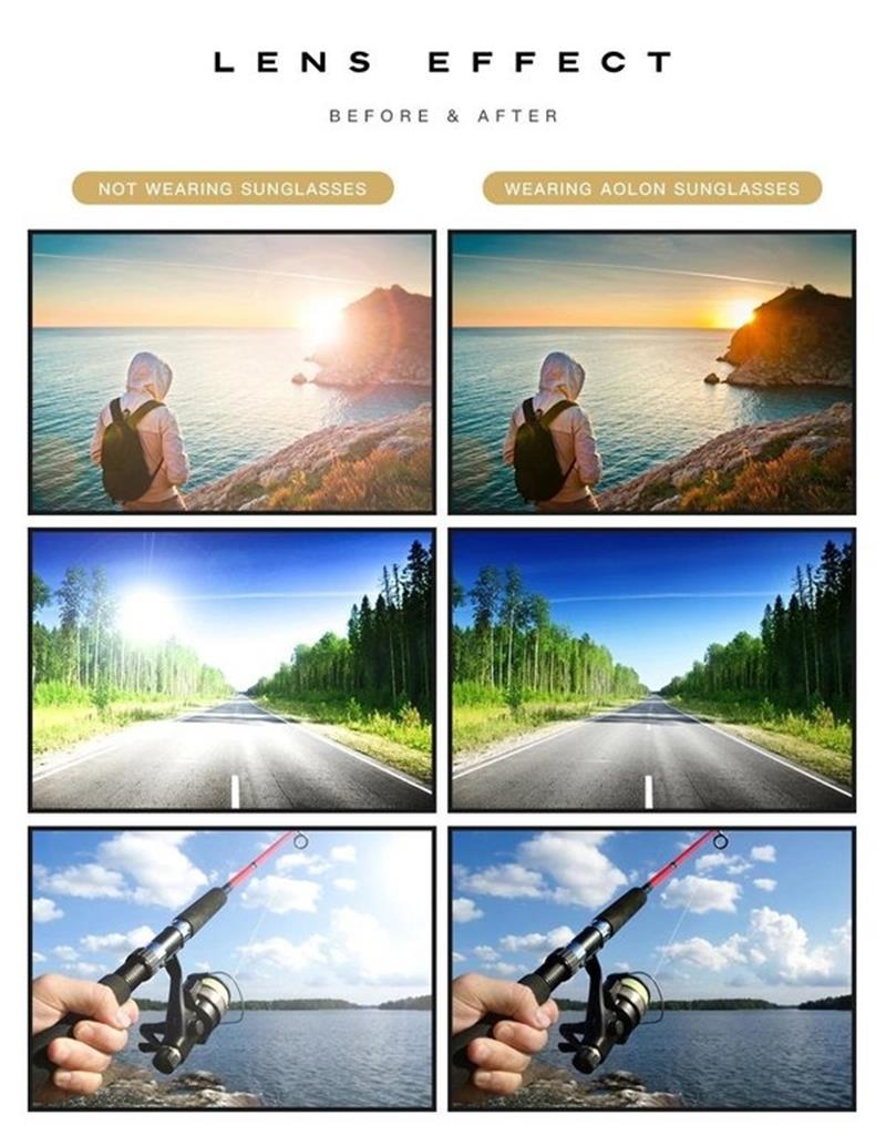 ⏰ Nur noch heute 50% Rabatt! 🕶️ 2026 photochrome Sonnenbrille mit polarisierten blendfreien HD-Gläsern | Randloser Sportrahmen für Autofahren, Angeln, Radfahren & Outdoor-Ausflüge ✨