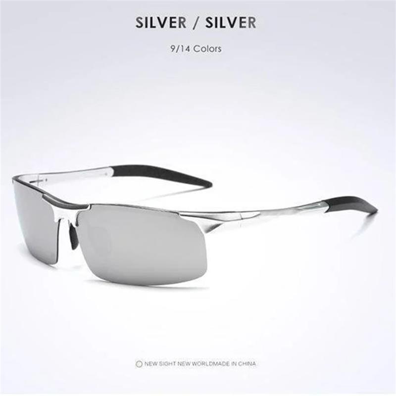 ⏰ Nur noch heute 50% Rabatt! 🕶️ 2026 photochrome Sonnenbrille mit polarisierten blendfreien HD-Gläsern | Randloser Sportrahmen für Autofahren, Angeln, Radfahren & Outdoor-Ausflüge ✨