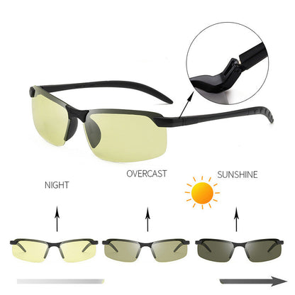 Outdoor-Sonnenbrillen für Nacht und Tag