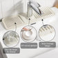 Abtropfschale mit Spritzschutz für den Wasserhahn – Tolles Geschenk