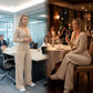 💎 57 % RABATT – NUR 3 TAGE! 💎 Damenhose mit hoher Taille und ausgestelltem Bein – fließender Schnitt, verlängerte Silhouette und knitterfreier Stoff ✈️2 Stück kaufen -> Kostenloser Versand
