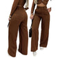 💎 57 % RABATT – NUR 3 TAGE! 💎 Damenhose mit hoher Taille und ausgestelltem Bein – fließender Schnitt, verlängerte Silhouette und knitterfreier Stoff ✈️2 Stück kaufen -> Kostenloser Versand