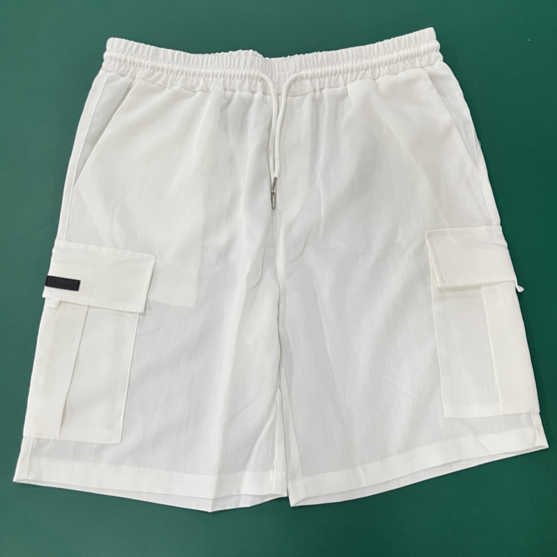 🔥 Letzter Tag! 50% Rabatt Herren Cargo Shorts mit elastischem Kordelzug 💪 Bequeme praktische Freizeitshorts mit großen Taschen