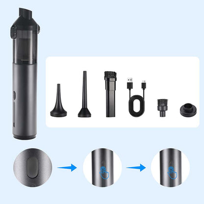 💨 V8 Apex Autostaubsauger – 4-in-1 tragbar, kabellos, 19000pa Saugkraft – für Auto, Haushalt & unterwegs 🚗🔋