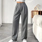 🔥HEISSE ANGEBOTE 49% RABATT👖Damenhose mit hoher Taille und weitem Bein ✈️2 Stück kaufen -> Kostenloser Versand