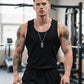 🏋️‍♂️ Ärmelloses Rippstrick-Tanktop – Robuste Baumwolle, betont Muskulatur & vielseitig kombinierbar!