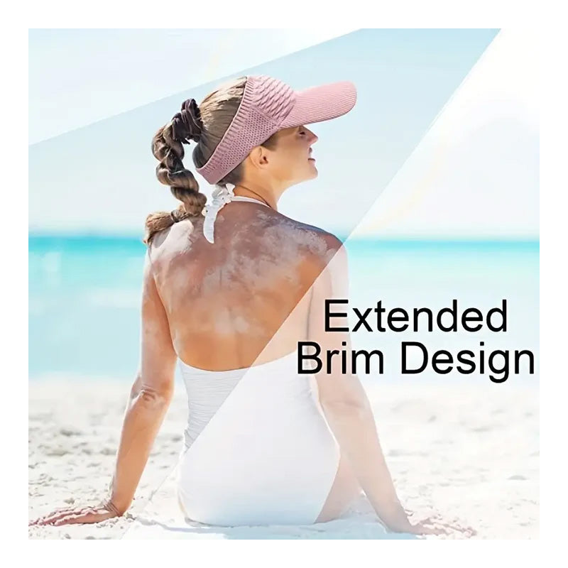 ☀️ Nur noch heute 50% Rabatt! 9,90 € pro Stück👒 Atmungsaktive Sonnenschildmütze | UPF 50+ Sonnenschutz, leicht & verstellbar für Outdoor & Sport 🏃‍♀️