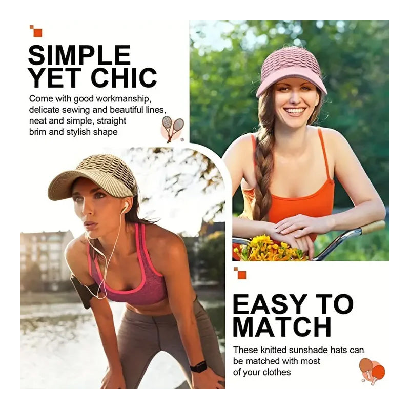 ☀️ Nur noch heute 50% Rabatt! 9,90 € pro Stück👒 Atmungsaktive Sonnenschildmütze | UPF 50+ Sonnenschutz, leicht & verstellbar für Outdoor & Sport 🏃‍♀️