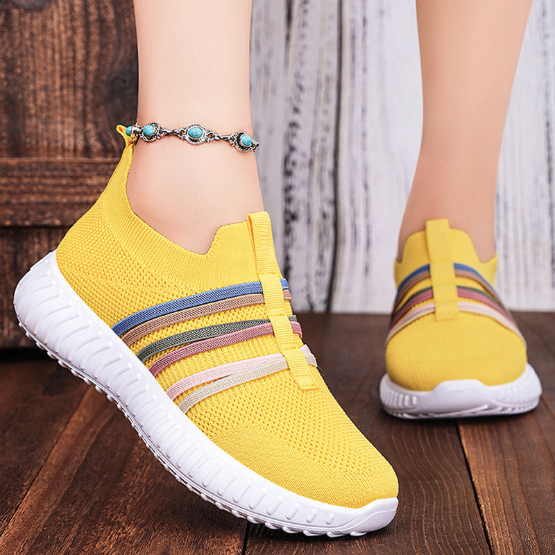 👟 🏃 Atmungsaktive Damen-Sneaker aus Mesh zum Hineinschlüpfen – Leicht, Bequem & Perfekt Für Den Alltag 🌸