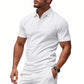 🔥⏰ LIMITIERT: -50% 💥 Herren Kurzarm Polo-Shirt aus schnelltrocknendem Funktionsstoff – Hochwertiges modisches Poloshirt für Büro & Alltag✨